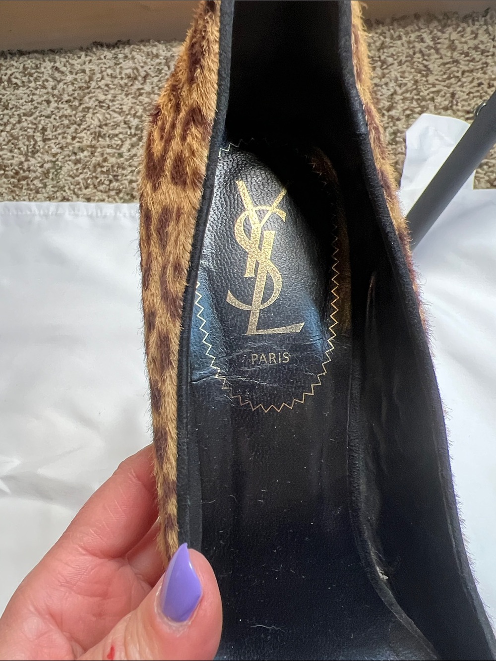 YSL Leopard Heels - Picture 16 of 16